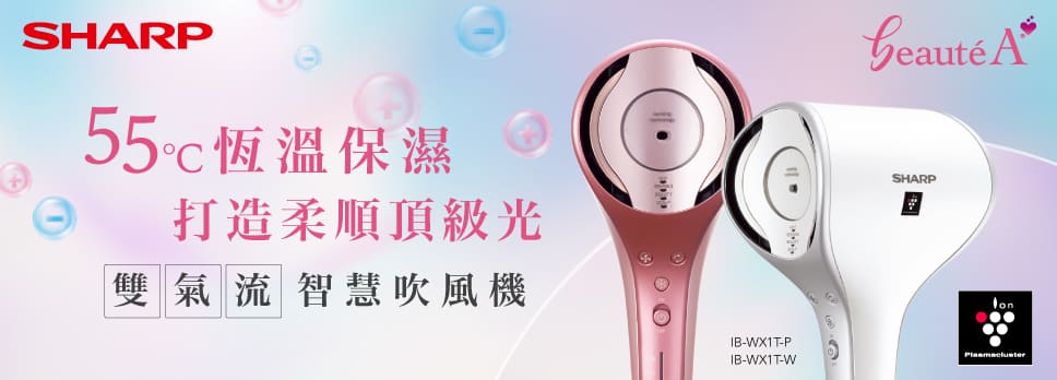 夏普 SHARP雙氣流智慧吹風機