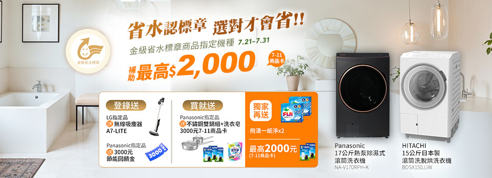 0721省水洗衣機