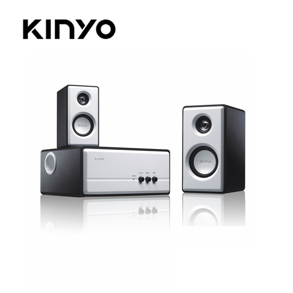 KINYO 2.1聲道防磁多媒體喇叭KY-670
