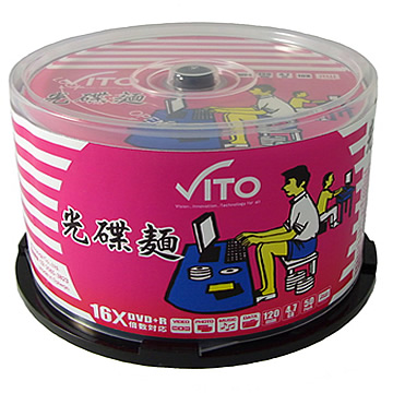 Vito 光碟麵16x Dvd R 50片光碟麵dvd R 16x 燦坤線上購物 燦坤實體守護