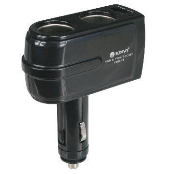 Kinyo車用點煙器擴充座 Usb充電cru 14 燦坤線上購物 燦坤實體守護