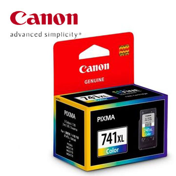 佳能CANON 741XL 高容量彩色墨水匣