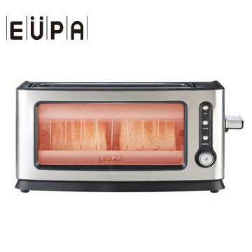 【福利品】EUPA 透明鏡面烤麵包機