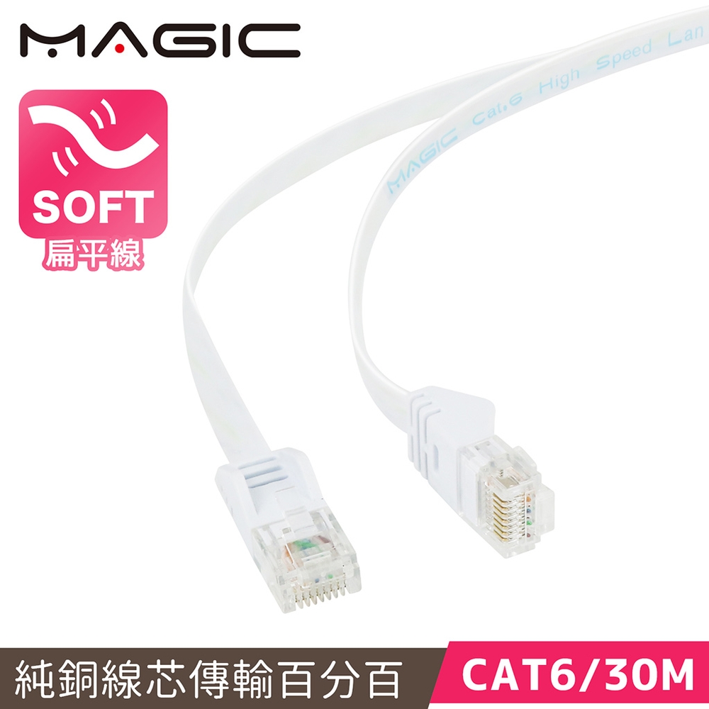 MAGIC Cat.6超薄網路線-30M