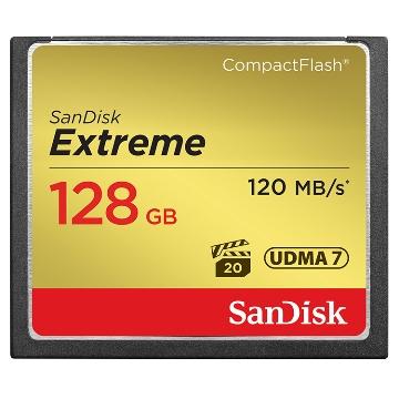 SanDisk晟碟 Extreme CF 128GB記憶卡