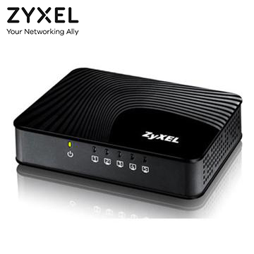 ZyXEL 5埠 桌上型乙太網路交換器