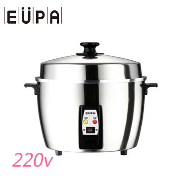 (福利品)EUPA 10人份全不鏽鋼電鍋(220V)