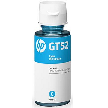 惠普HP GT52 青色原廠墨水瓶