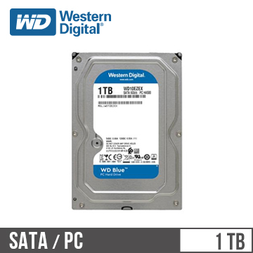 WD威騰 3.5吋 1TB SATA硬碟 藍標