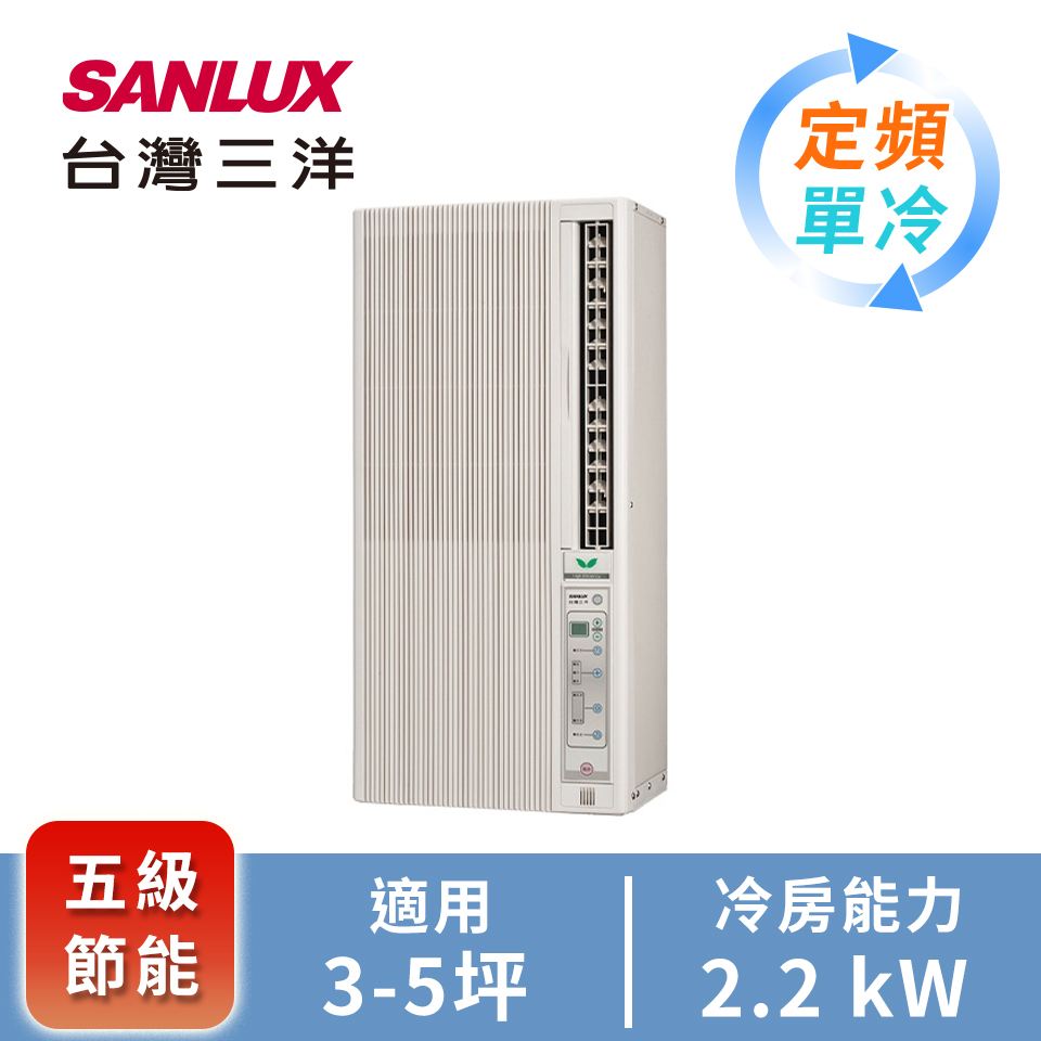 台灣三洋直立窗型空調 (110V)