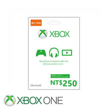 【ESD】微軟 Microsoft 台幣250元禮物卡數位下載版