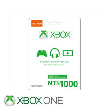 【ESD】微軟 Microsoft 台幣1000元禮物卡數位下載版