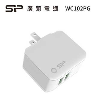 SP廣穎 2.4A 雙埠USB全球適用版 充電器