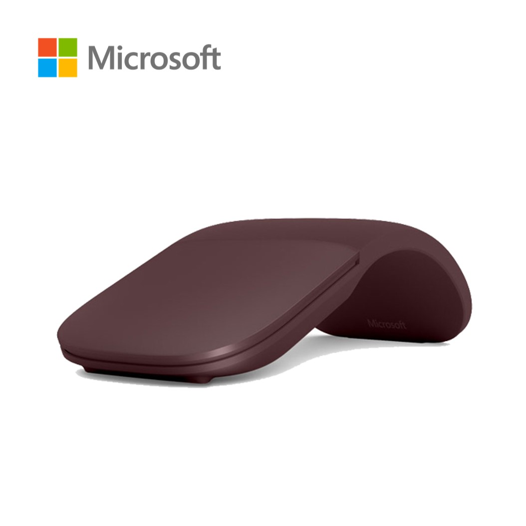 (福利品) 微軟 Surface Arc Mouse(酒紅)