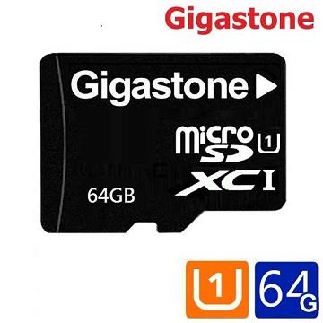 Gigastone立達 MicroSD U1 64GB 記憶卡(含轉卡)