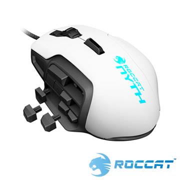 ROCCAT Nyth雷射電競滑鼠-白