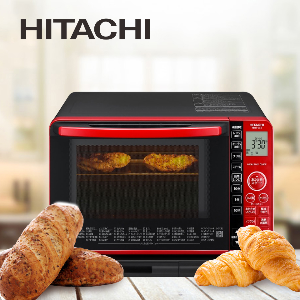 日立HITACHI原裝 22L 多功能蒸氣料理爐