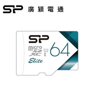 廣穎SP MicroSD U1 V21 64GB 彩色記憶卡