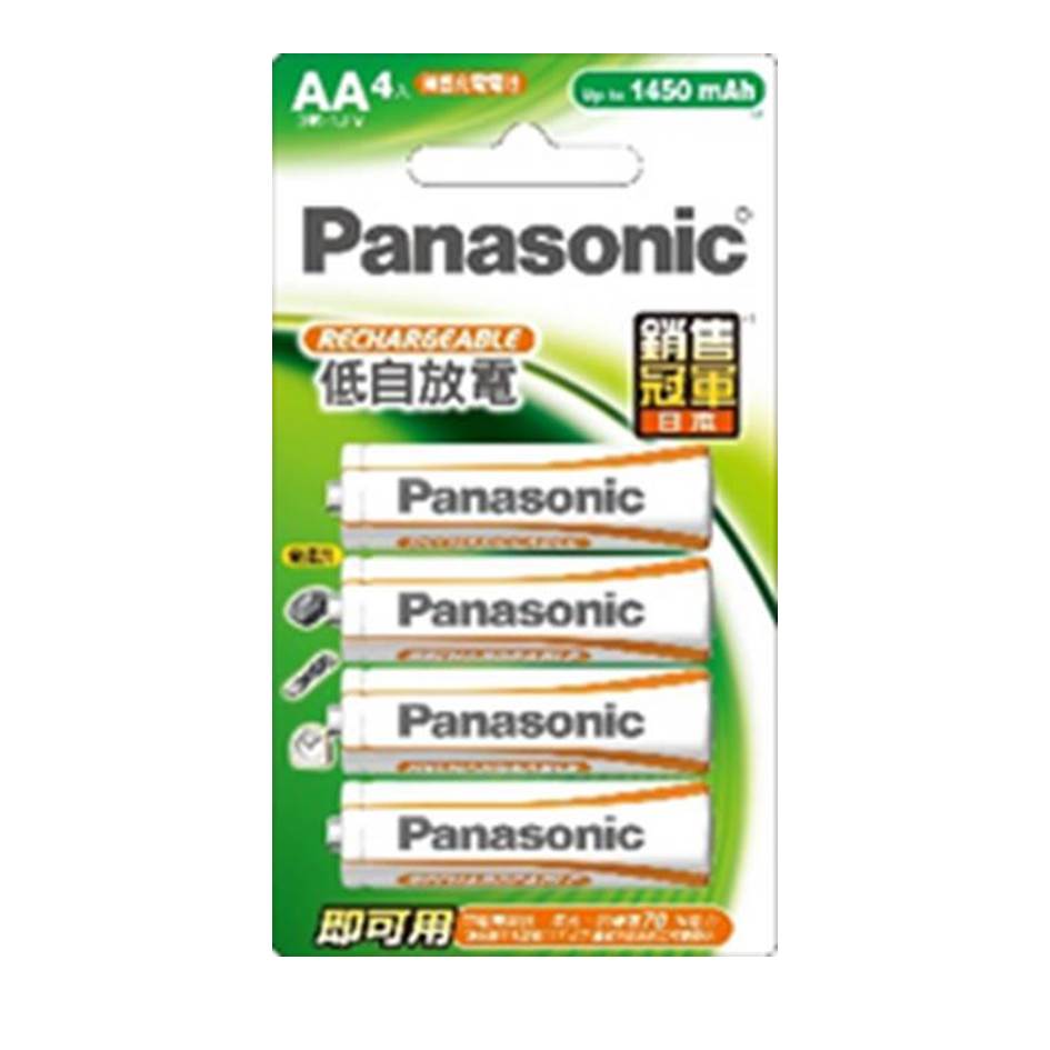 2入特惠組 | 國際牌Panasonic 經濟型充電電池3號4入