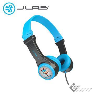 JLab JBuddies Folding 兒童耳機-藍色
