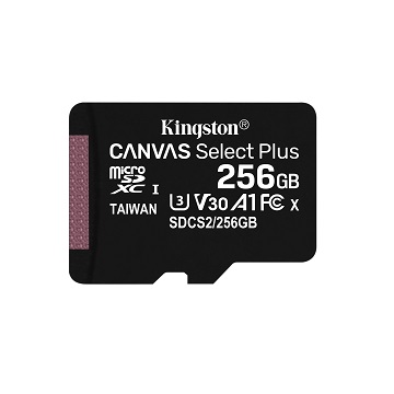 金士頓 MicroSDCS2(C10) UHS-I 256GB記憶卡