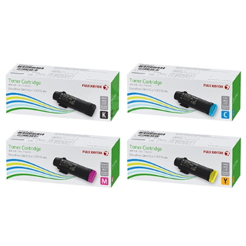 Fuji Xerox DP CP315dw/CM315z 原廠碳粉一組4色(3K) CT202609 CT202608 CT202607