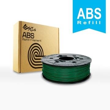 XYZ Printing 3D列印ABS線材補充包(墨綠色)