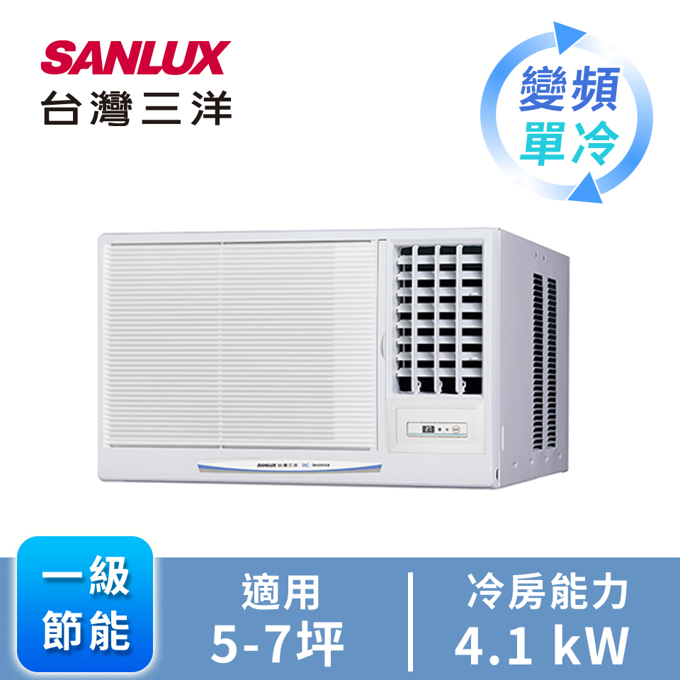 台灣三洋SANLUX 窗型變頻單冷空調(右吹)