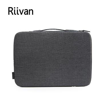 Riivan 15吋防震手提電腦包-深灰