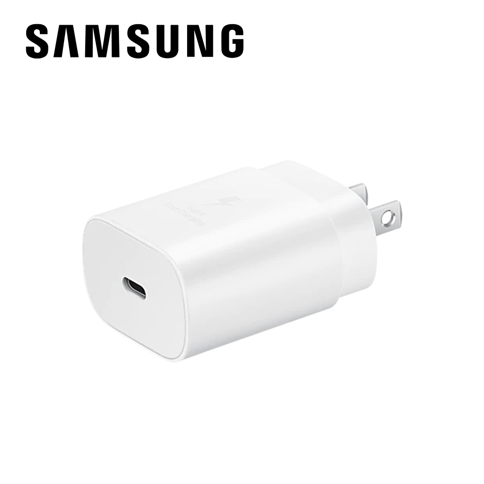 SAMSUNG Type-C 25W快充通用型旅充 白