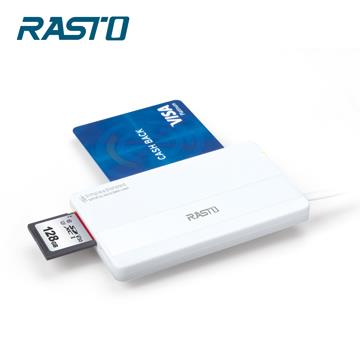 RASTO RT4 超薄型複合晶片讀卡機