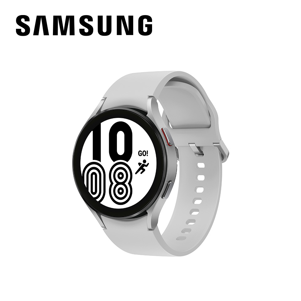 SAMSUNG Galaxy Watch4 44mm 鈦灰銀 4G｜可偵測心率.血壓.血氧
