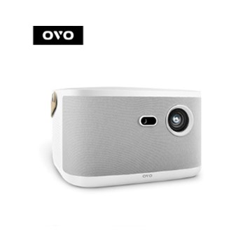 OVO 無框電視K2智慧投影機-白