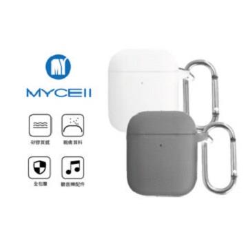 MyCell AirPods矽膠保護套(一/二代)-白