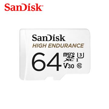 晟碟SanDisk 高耐久度監控64G記憶卡