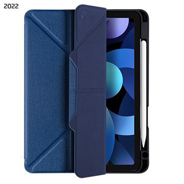 JTLEGEND iPad Air 10.9吋筆槽皮套-藍