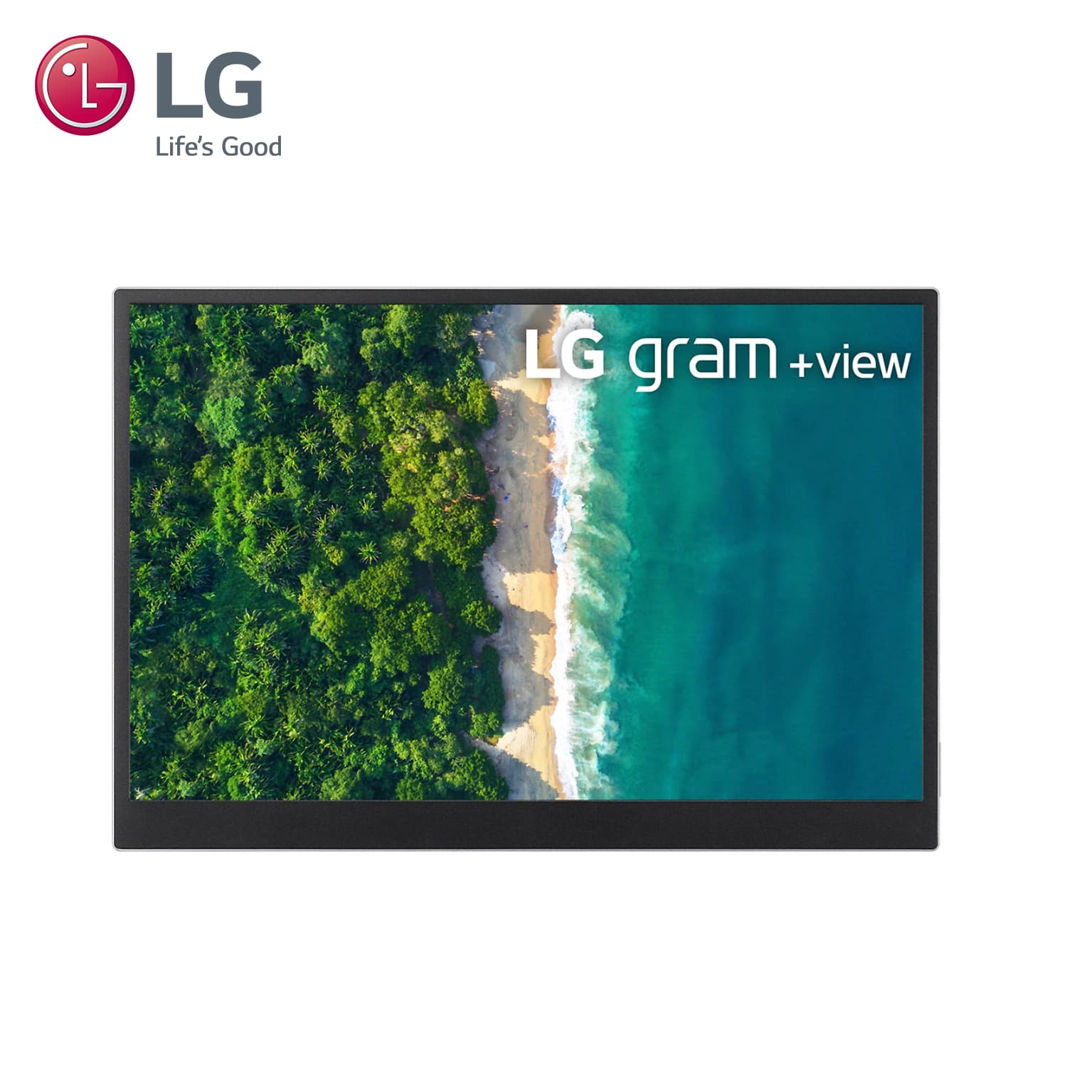 LG view 可攜式螢幕(銀)