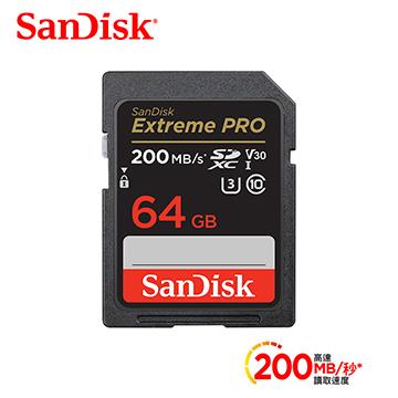 SanDisk ExtremePro 64G V30 記憶卡