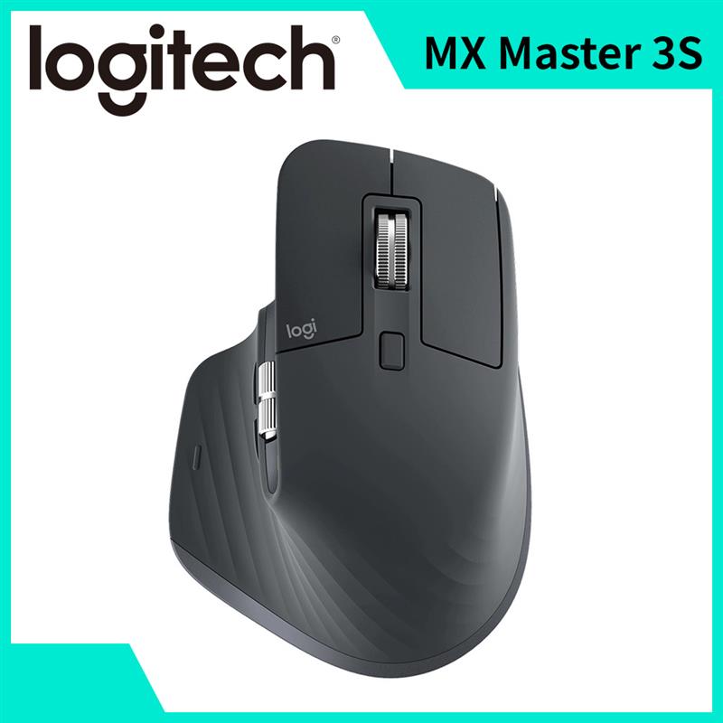 羅技 Logitech MX Master 3S無線滑鼠-黑