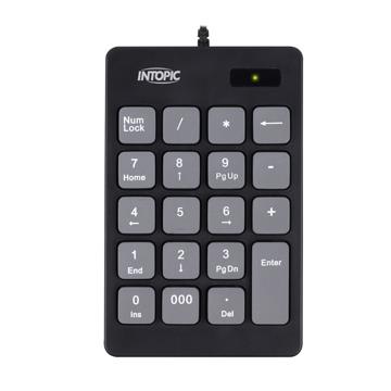 INTOPIC USB巧克力數字鍵盤