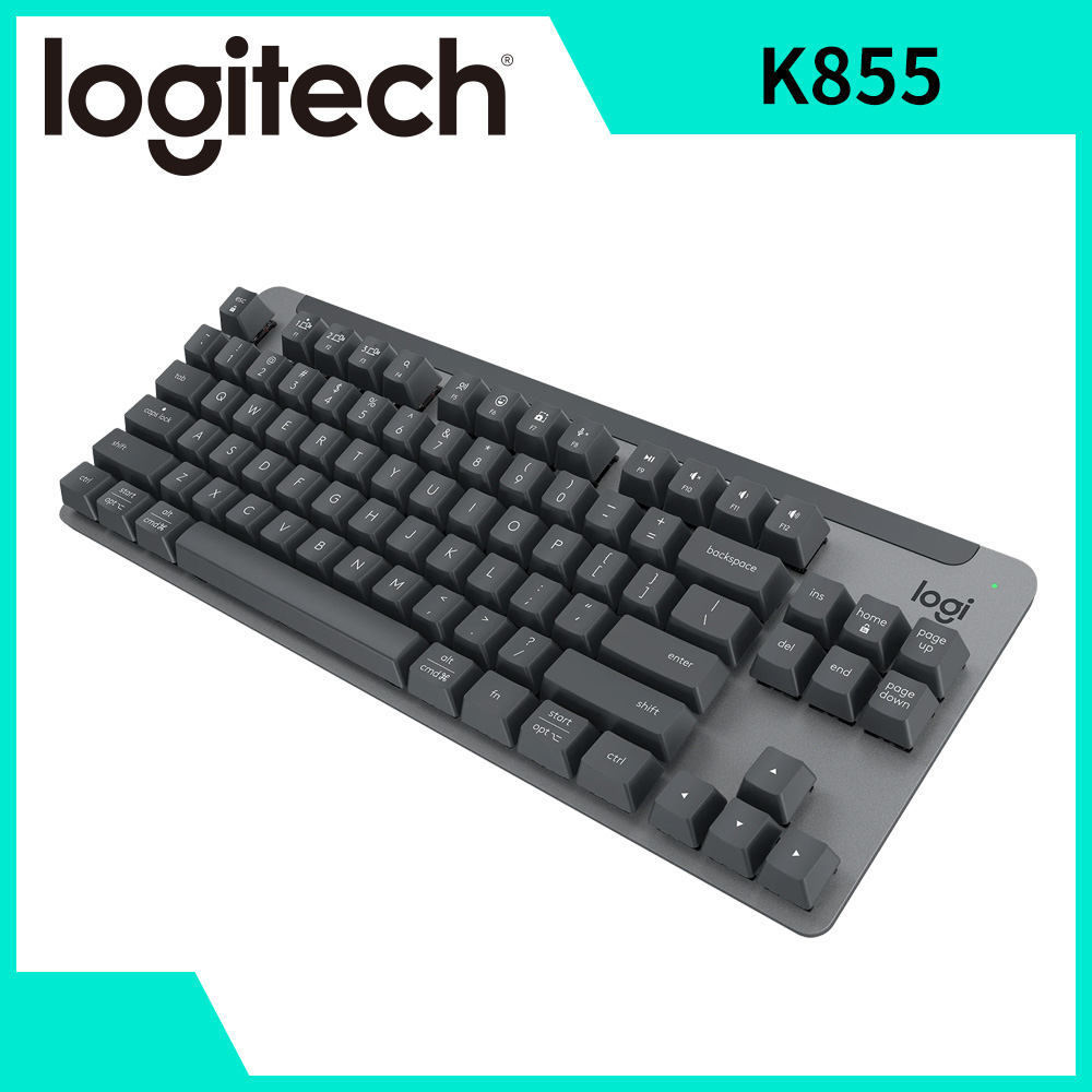 羅技Signature K855無線鍵盤-黑