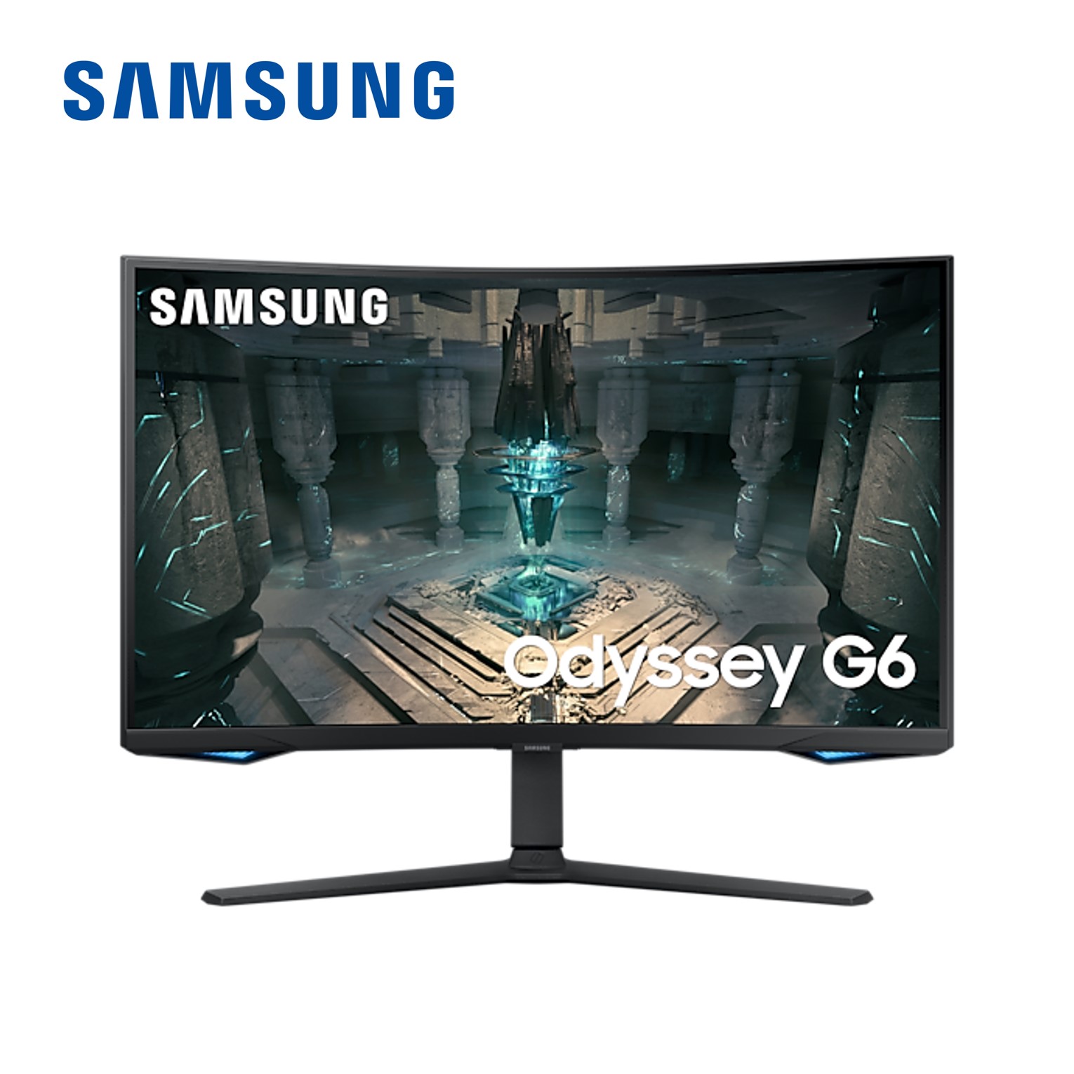 (福利品) 三星 SAMSUNG Odyssey G6 2K 32型 電競曲面智慧聯網顯示器