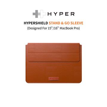 HyperDrive 立架式電腦內袋15/16吋-皮革棕
