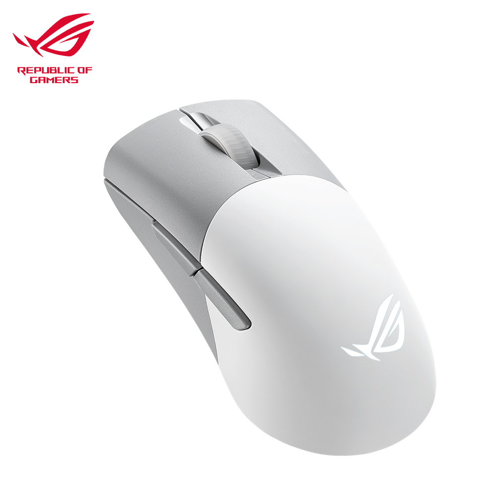 華碩ROG GLADIUS-III-WL-AP無線電競滑鼠-白