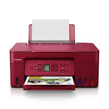 佳能 Canon PIXMA G3770無線大供墨複合機(紅)