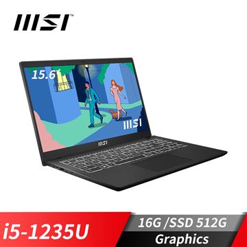 msi微星 Modern 15 商務筆電 i5-1235U/16G/512G SSD/Win11