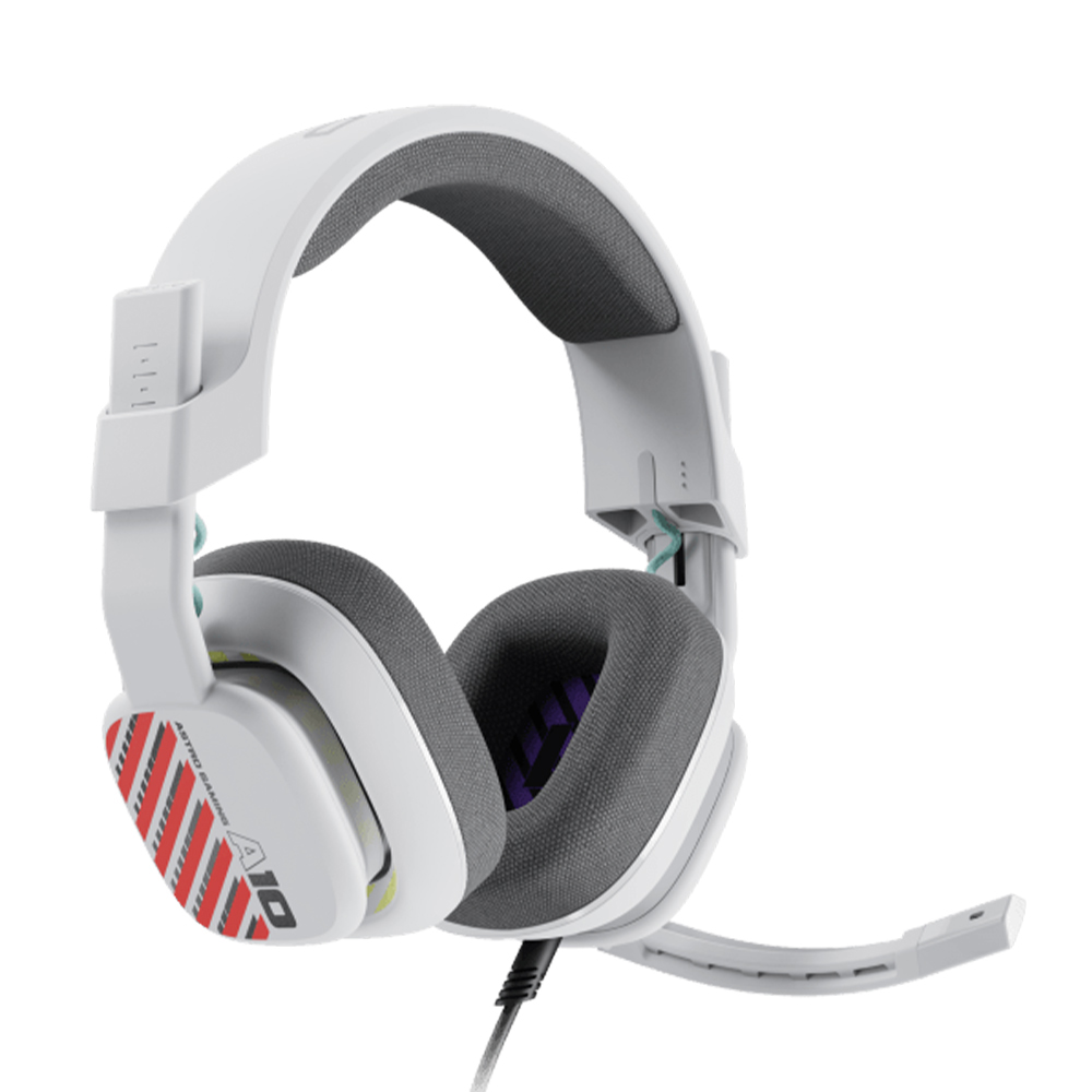 羅技 ASTRO A10電競耳機麥克風-白色 V2