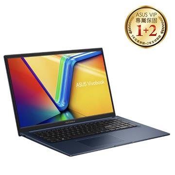 ASUS Vivobook 17 筆電 藍(記憶體升級)(i5-1335U/8G+8G/512G/W11)