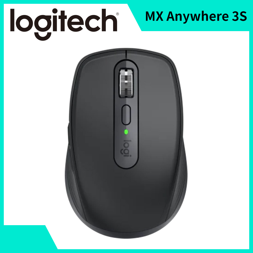羅技 Logitech MX ANYWHERE 3S滑鼠-石墨灰