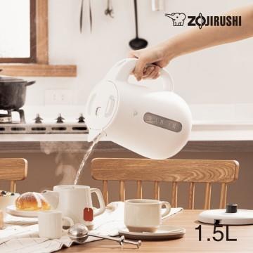 象印 1.5公升 快煮電氣壺-白